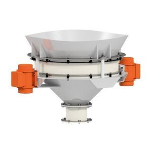 funil vibratório em aço inoxidável 1