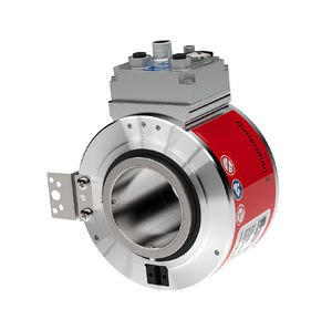 encoder rotativo absoluto / de eixo oco / compacto / industrial