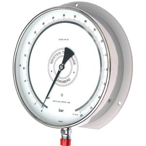 manômetro com mostrador analógico