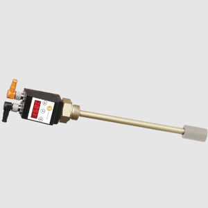 detector de nível e de temperatura com visor