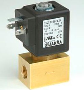 válvula solenoide de ação direta