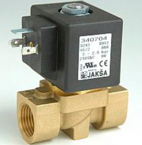 válvula solenoide de ação direta