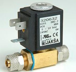 válvula solenoide de ação direta