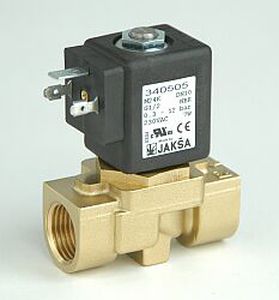 válvula solenoide de ação indireta