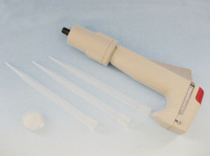 ponteira de pipeta para laboratório