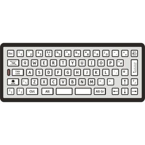 teclado embutido