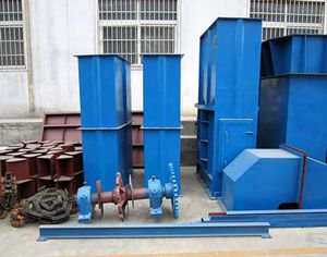 caçamba para elevador em cimento
