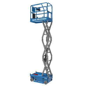 plataforma elevatória tipo tesoura com rodas