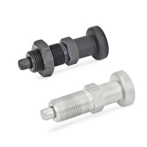 êmbolo de indexação em aço inoxidável