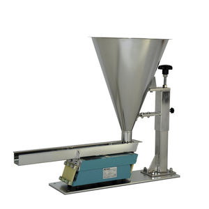 alimentador vibratório / eletromagnético / motorizado / para produtos alimentares