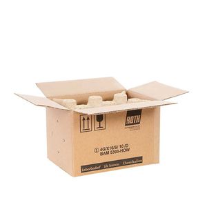 caixa de embalagem em papelão ondulado