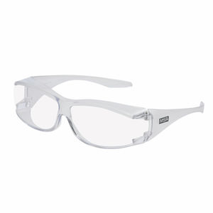 óculos de proteção com resistência balística / UV / em policarbonato / com proteção lateral