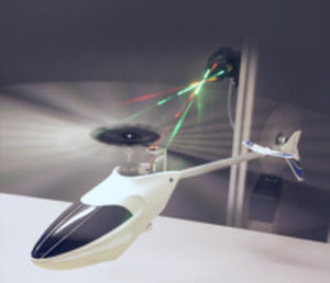 anemômetro laser de efeito Doppler