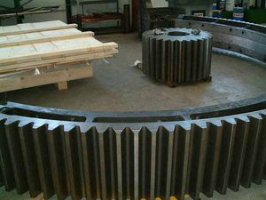 coroa dentada para moinho de bolas