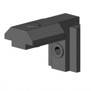 suporte angular para montagem de perfis