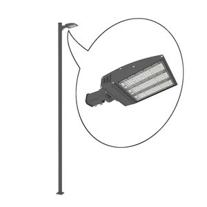 poste de luz urbano de LED