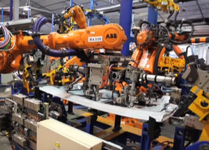 montagem para a indústria automotiva