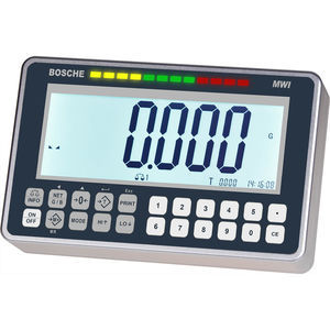 terminal de pesagem com display LCD