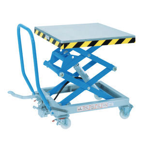 mesa elevatória de dupla tesoura