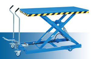 mesa elevatória tipo tesoura