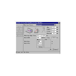 software para robô de soldagem