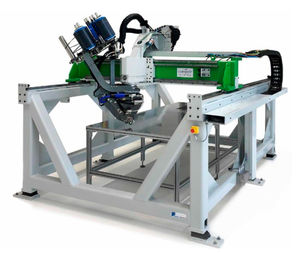 máquina de colocação de fibras automática