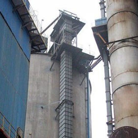 caçamba para elevador em ferro fundido
