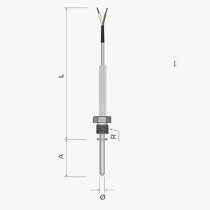 sonda de temperatura RTD
