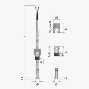 sonda de temperatura RTD