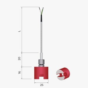 sonda de temperatura RTD