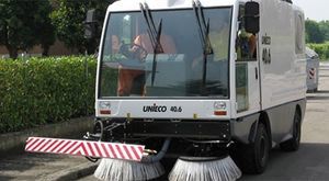 varredeira para operador a bordo