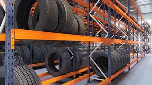 estante industrial para armazém