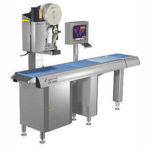 máquina de pesagem-etiquetagem automática 1