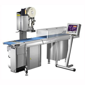 máquina de pesagem-etiquetagem automática