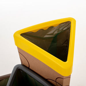 bolsa em material plástico