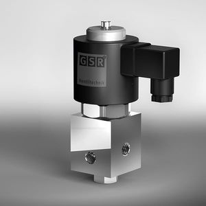 válvula solenoide de alta pressão