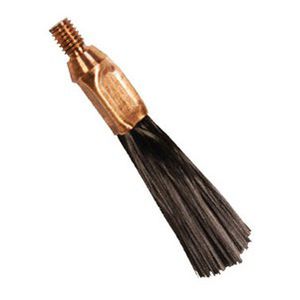 escova tipo pincel / para limpeza de solda / em aço inoxidável / em fibra de carbono