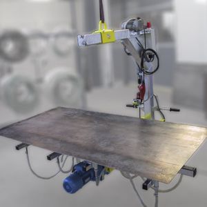 balancim com ventosas para placas de vidro