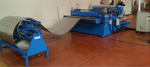 linha de corte alimentada por bobina