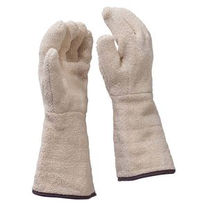 luvas de trabalho / de proteção mecânica / resistentes ao calor / em algodão