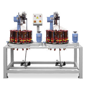 máquina trançadeira com trançado plano