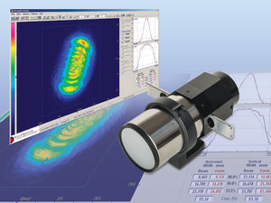 analisador de feixes de laser em campo distante