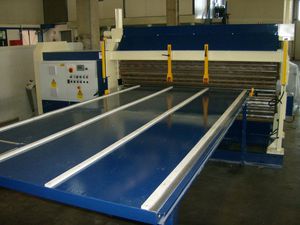 perfiladeira para placas de cobertura