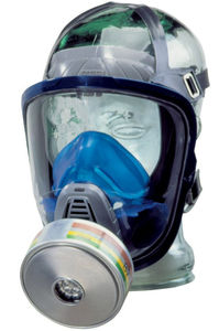 máscara de proteção facial inteira