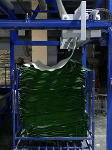máquina dobradeira de tecidos