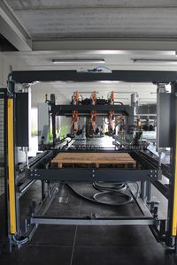 linha de produção para paletes