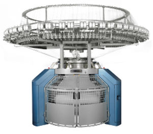 máquina de tricô de jersey simples / industrial