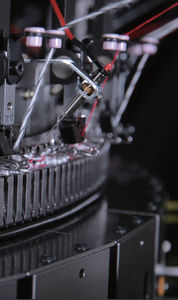 máquina de tricô de jersey duplo 1