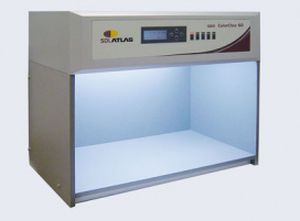 cabine de luz de visionamento de cores