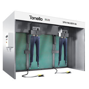 máquina de enobrecimento têxtil para vestuário